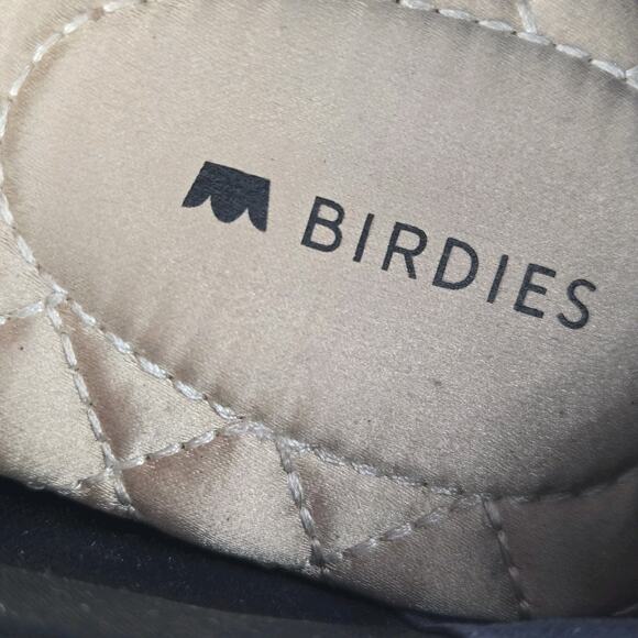 Birdies Starling Flats Womens 5.5 Blue Suede Loafers Slip On Comfort Preppy - Picture 9 of 10